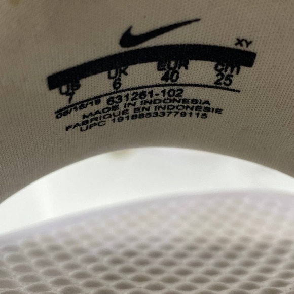 Nike Benassi JDI Just Do It Graphic Print Slide Sandals men sz 7 women sz 8.5-9 - Picture 3 of 6